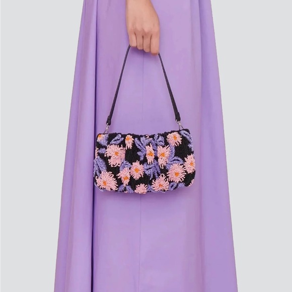 STAUD VERSATILE BEADED BAG CLUTCH - Picture 3 of 5